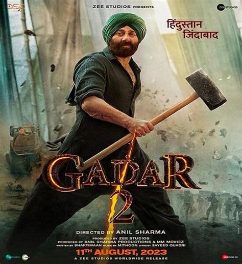 gadar 2 filmyzilla.vin  With its theatrical unveiling aligning with the commemoration of Independence Day, Gadar 2 is poised to